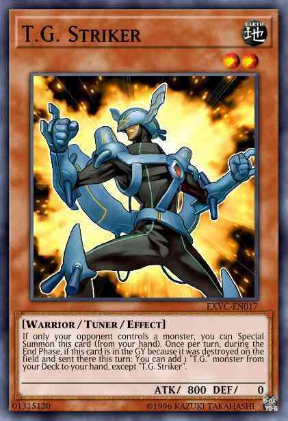 T.G. Striker - EXVC-EN017 - Rare - 1st Edition