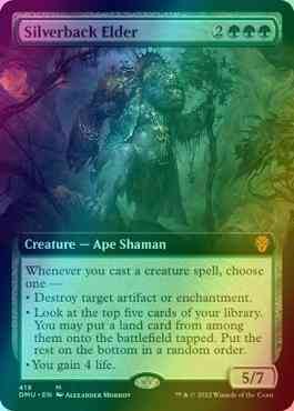 Silverback Elder [418] [Extended Art] [Dominaria United] [Foil]