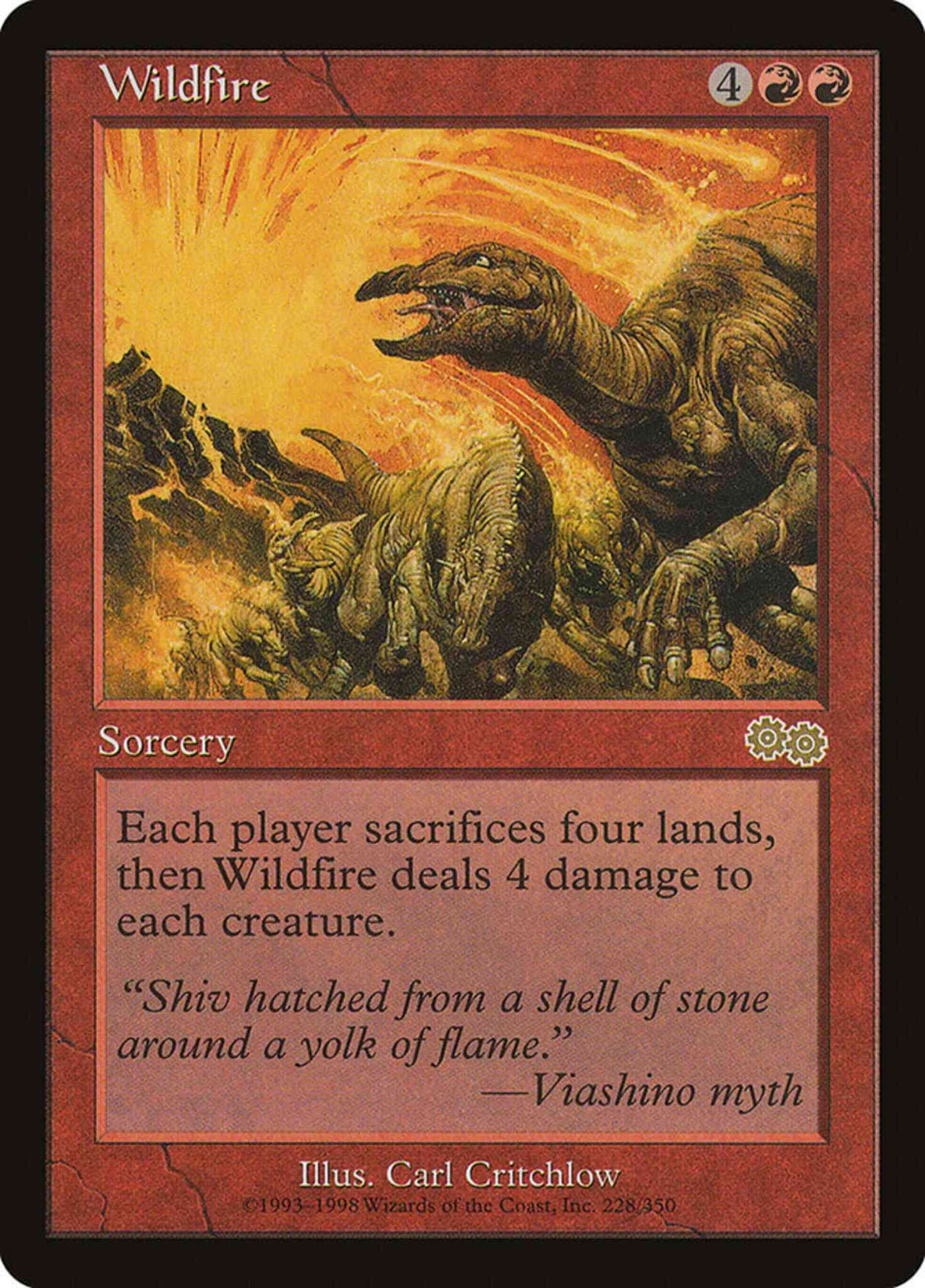Wildfire [228] [Urza's Saga] [Non-Foil]