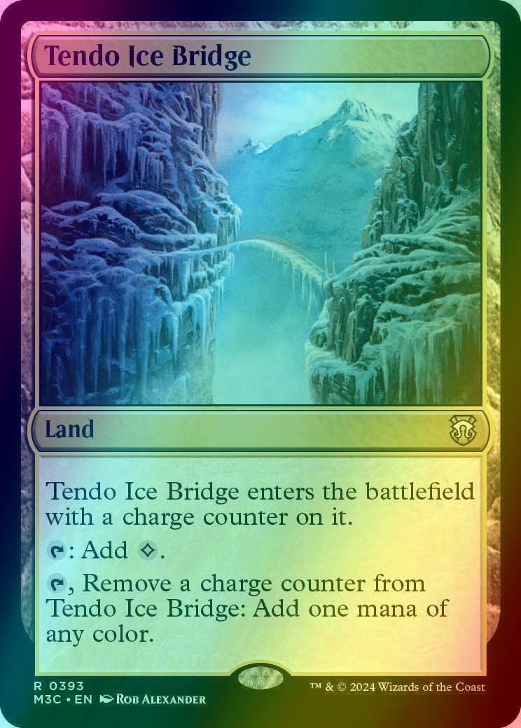 Tendo Ice Bridge [393] [Modern Horizons 3: Commander] [Ripple Foil]