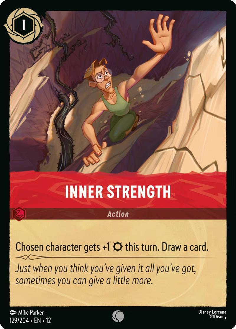 Inner Strength - 129/204 [Wilds Unknown] [Non-Foil]