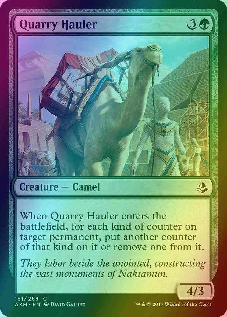 Quarry Hauler [181] [Amonkhet] [Foil]