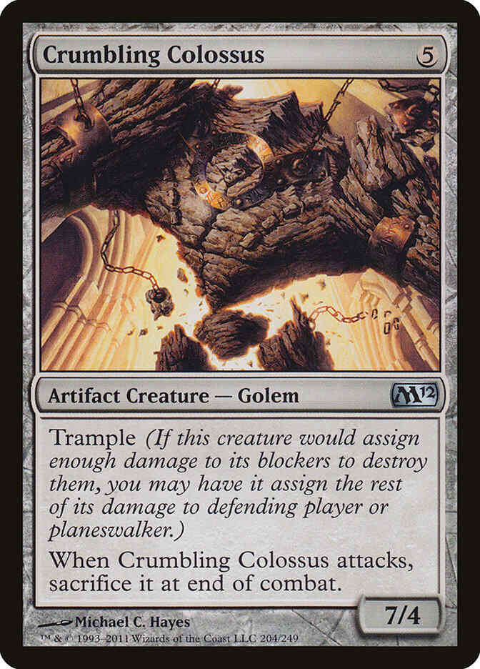 Crumbling Colossus [204] [Magic 2012] [Non-Foil]