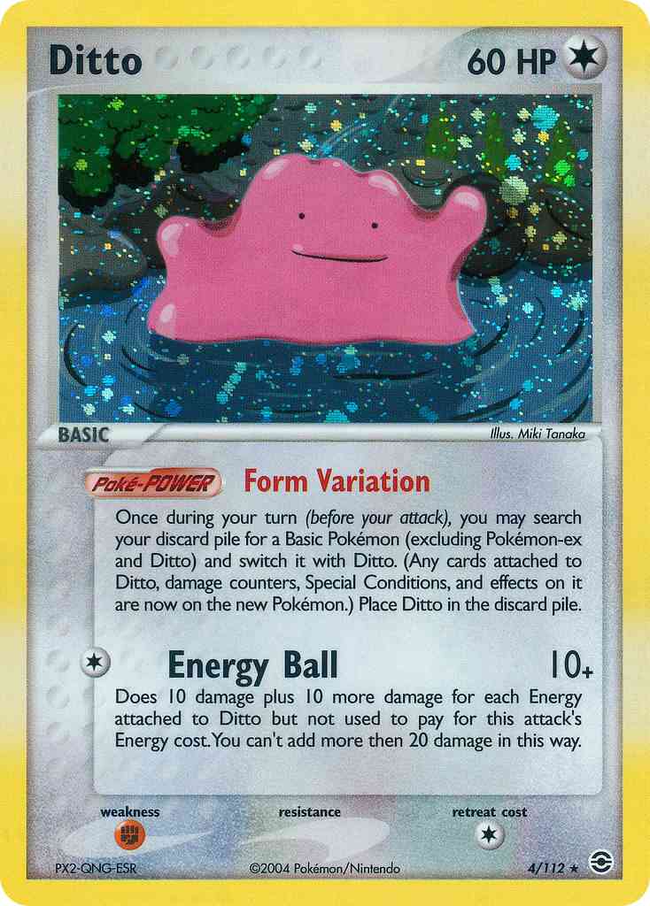 Ditto - 4/112 - Rare Holo [ex6-4] [Holo]