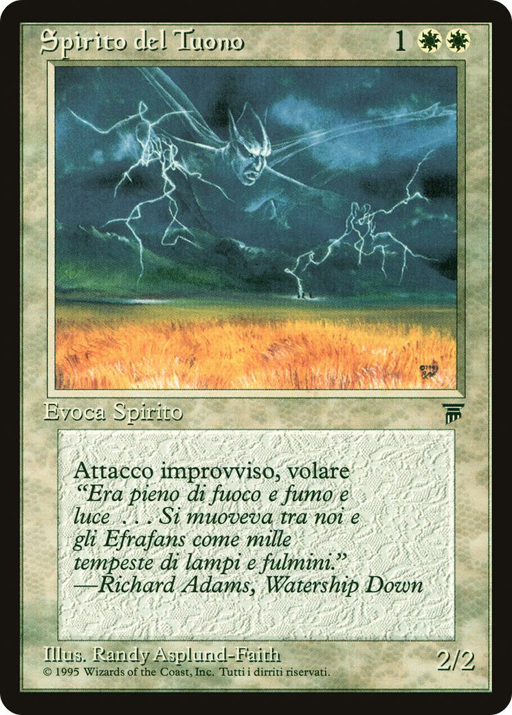 Thunder Spirit - Italian [39] [Legends: Italian] [Non-Foil]