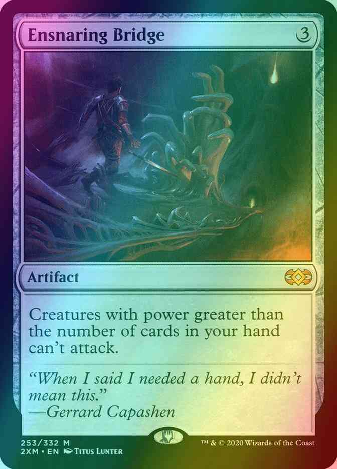 Ensnaring Bridge [253] [Double Masters] [Foil]