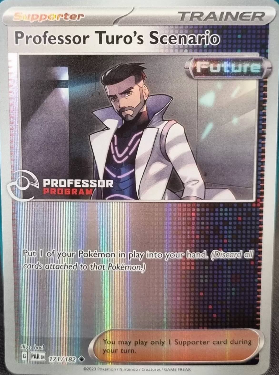 Professor Turo's Scenario - 171/182 - Promo [Professor Seminar] [sv04msp-171] [Reverse Holo]