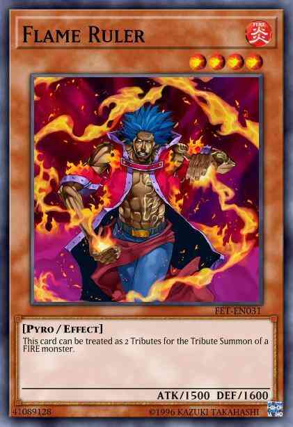 Flame Ruler - DR3-EN151 - Common - Unlimited