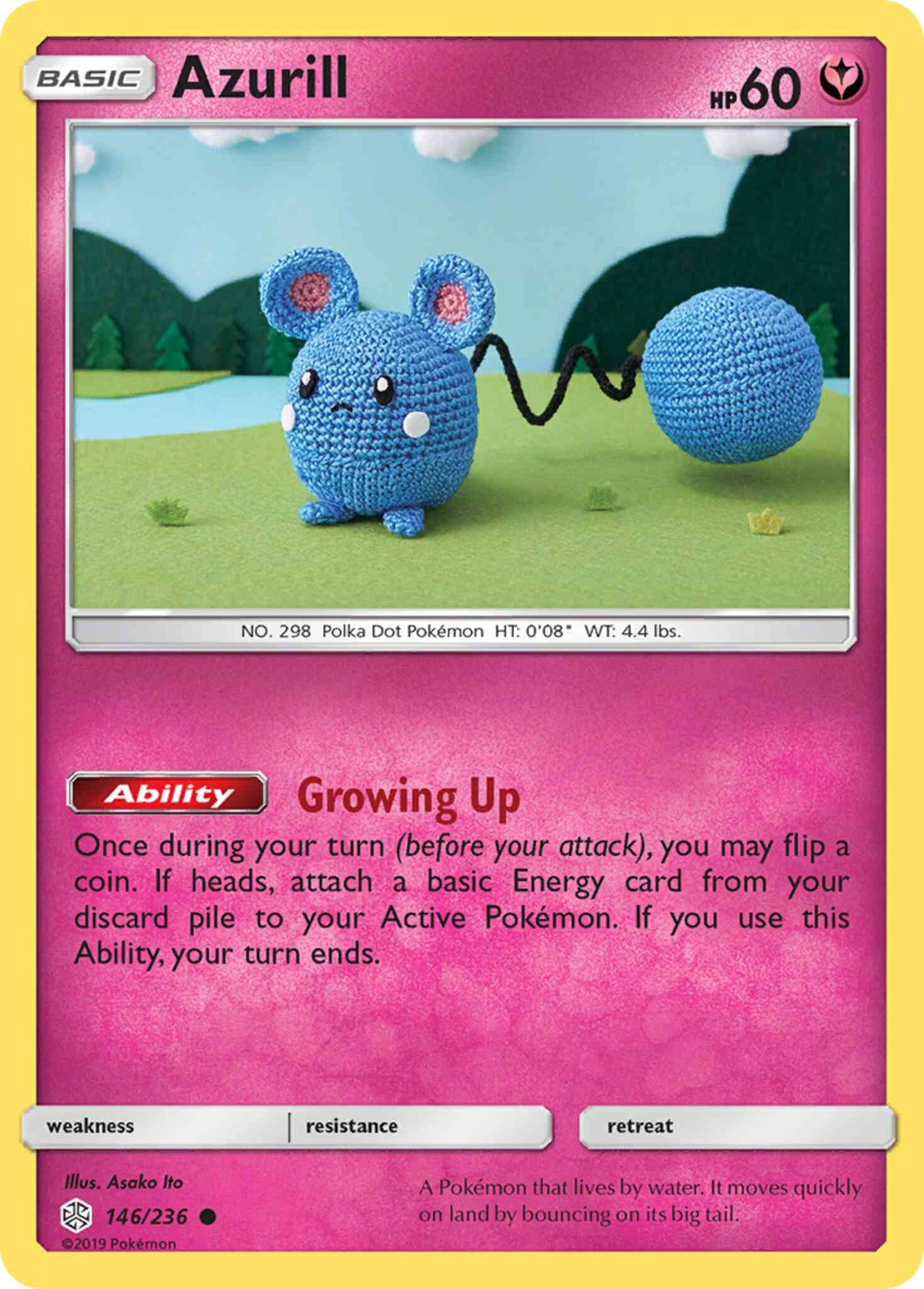 Azurill - 146/236 - Common [sm12-146] [Non-Holo]