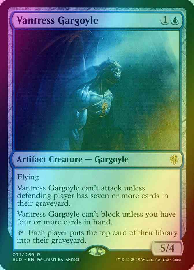 Vantress Gargoyle [71] [Throne of Eldraine] [Foil]