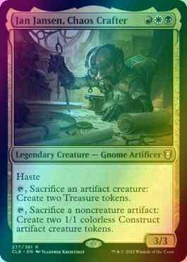 Jan Jansen, Chaos Crafter [277] [Commander Legends: Battle for Baldur's Gate] [Foil]
