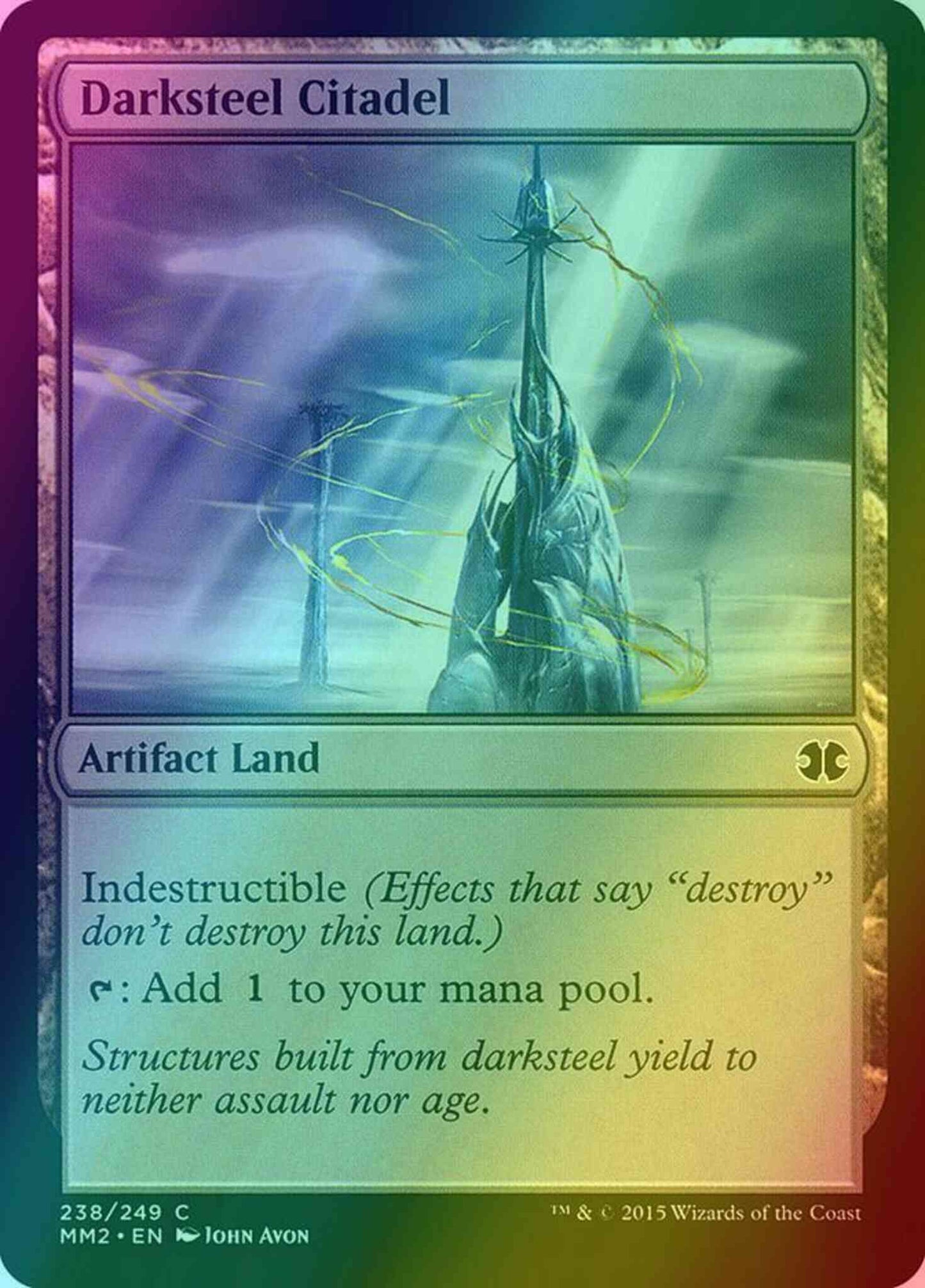 Darksteel Citadel [238] [Modern Masters 2015] [Foil]
