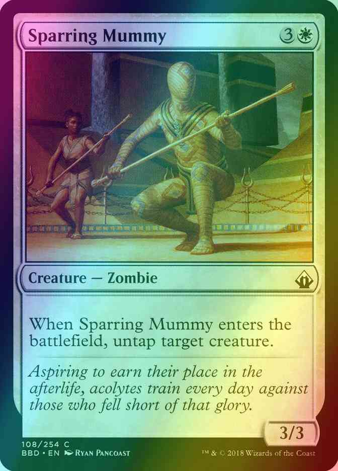 Sparring Mummy [108] [Battlebond] [Foil]
