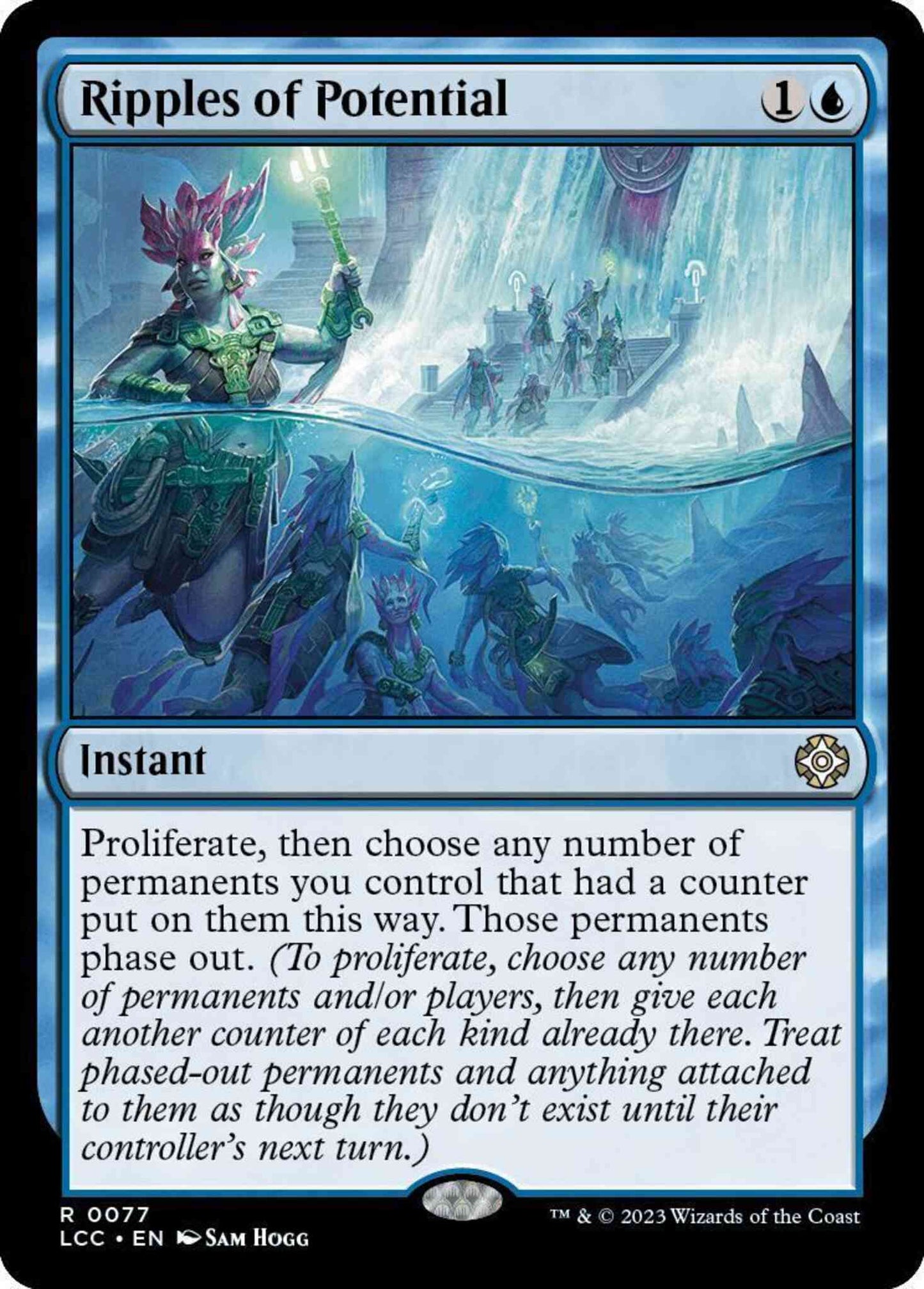 Ripples of Potential [77] [The Lost Caverns of Ixalan: Commander] [Non-Foil]