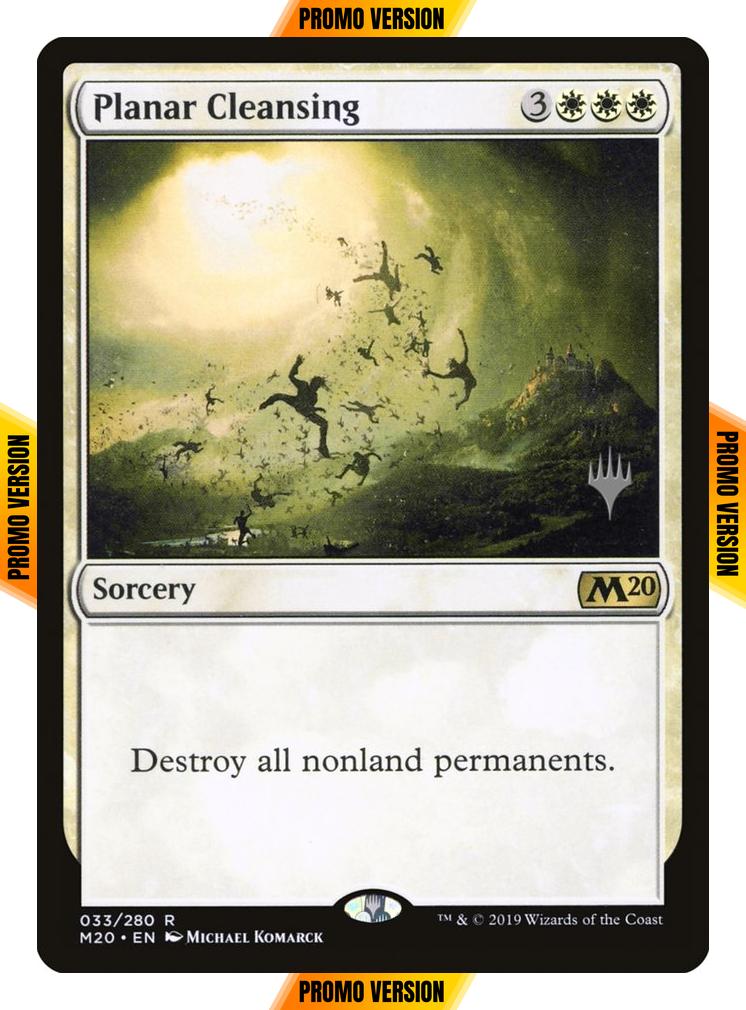 Planar Cleansing [33p] [Promo Pack] [Core Set 2020 Promos] [Foil]