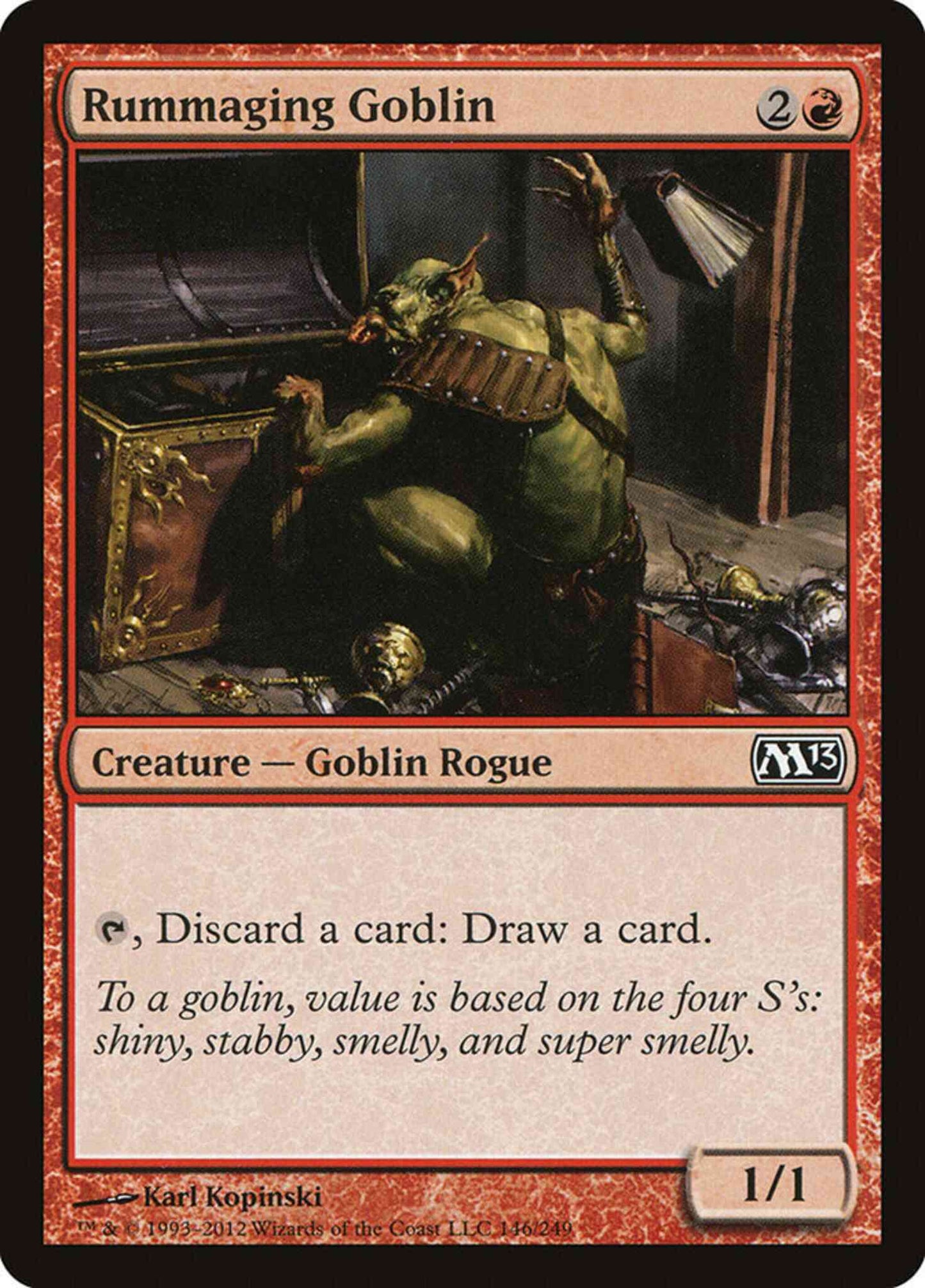 Rummaging Goblin [146] [Magic 2013] [Non-Foil]