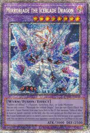 Mirrorjade the Iceblade Dragon - PHHY-EN100 - Starlight Rare - 1st Edition