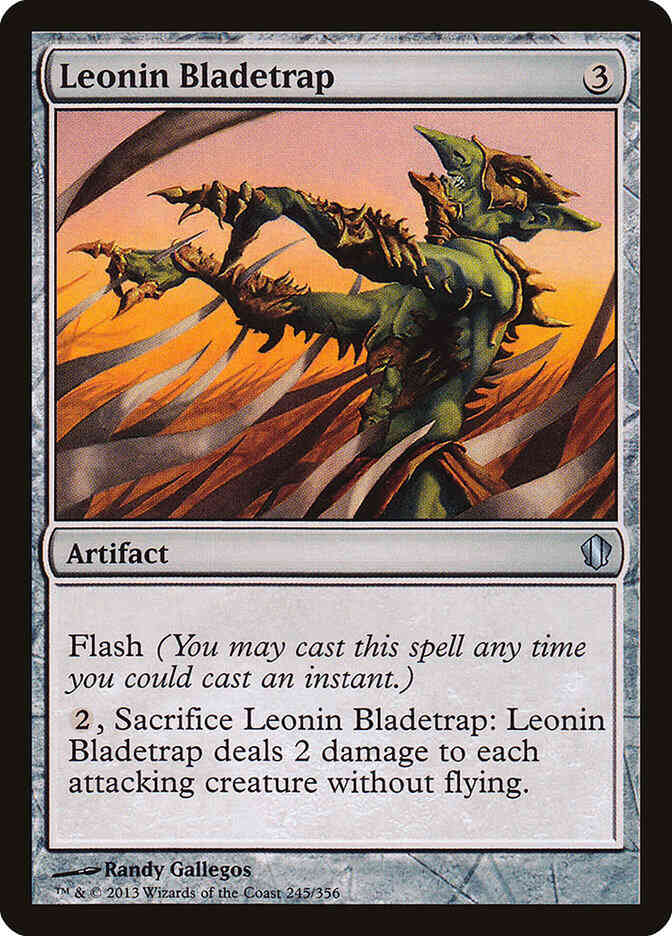 Leonin Bladetrap [245] [Commander 2013] [Non-Foil]