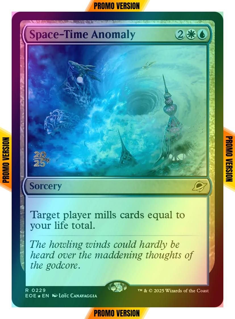 Space-Time Anomaly [229s] [Prerelease] [Edge of Eternities: Promos] [Foil]