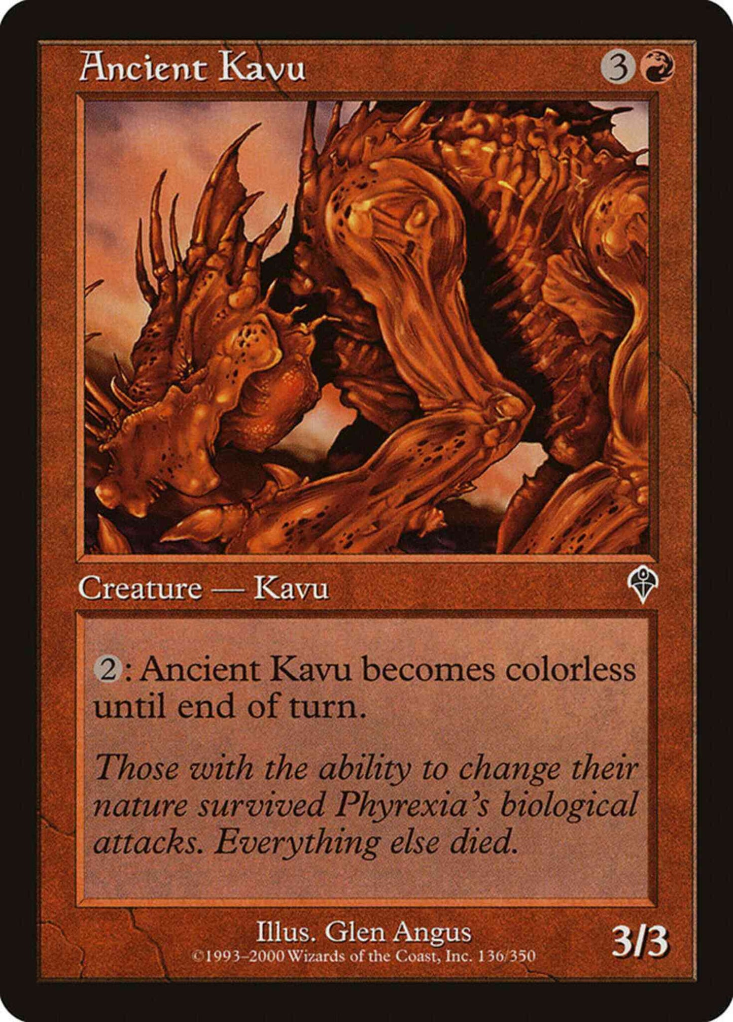 Ancient Kavu [136] [Invasion] [Non-Foil]