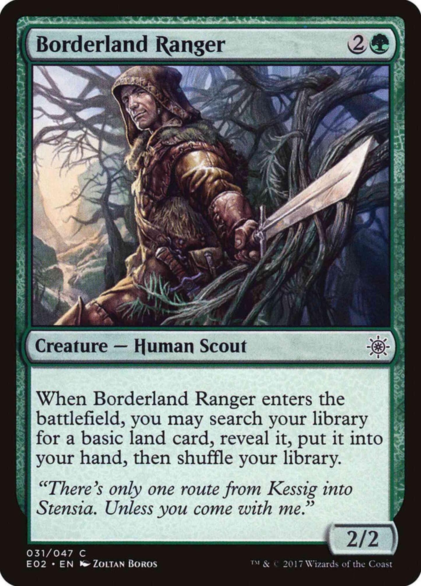 Borderland Ranger [31] [Explorers of Ixalan] [Non-Foil]