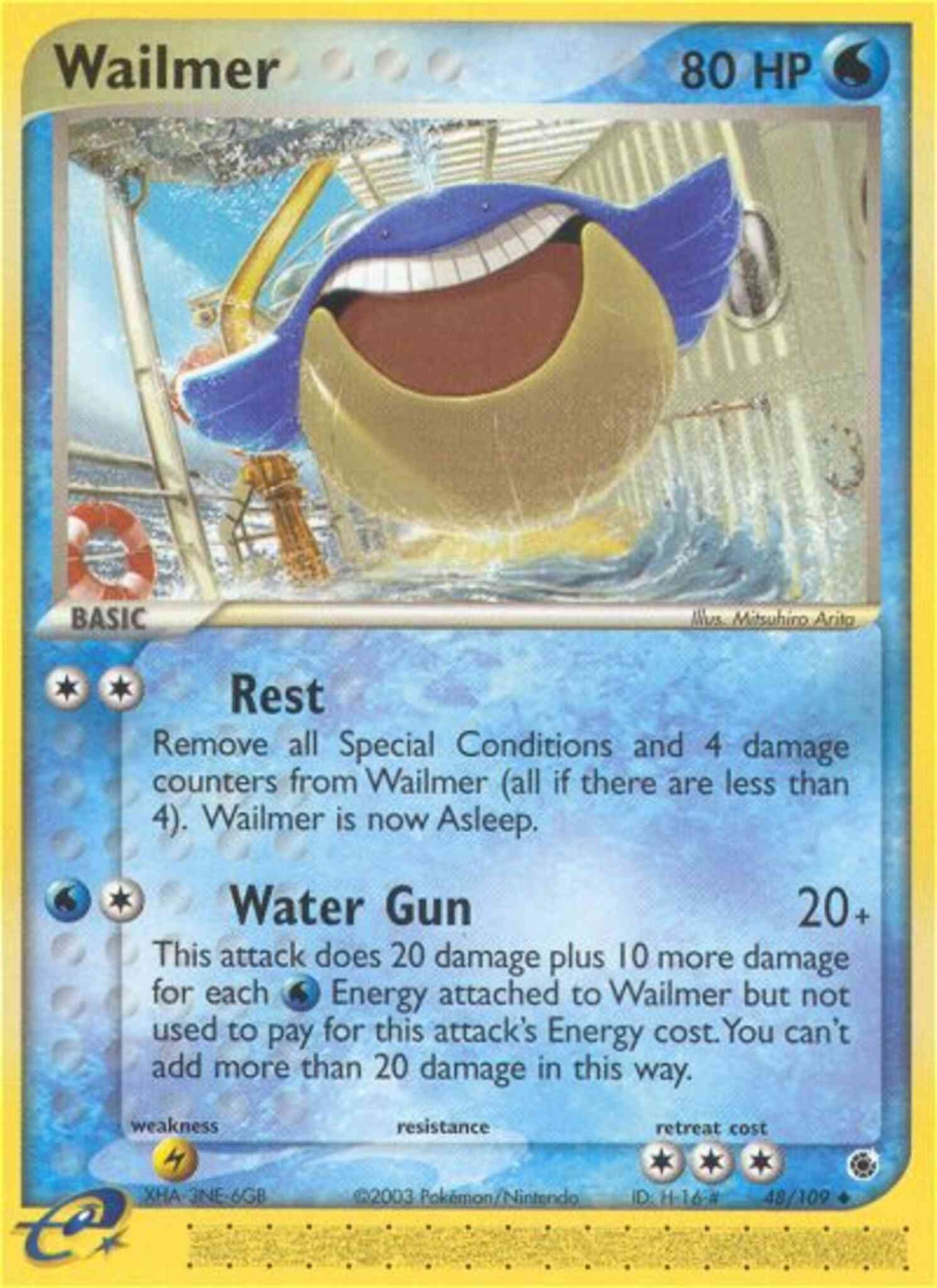 Wailmer - 48/109 - Uncommon [ex1-48] [Non-Holo]