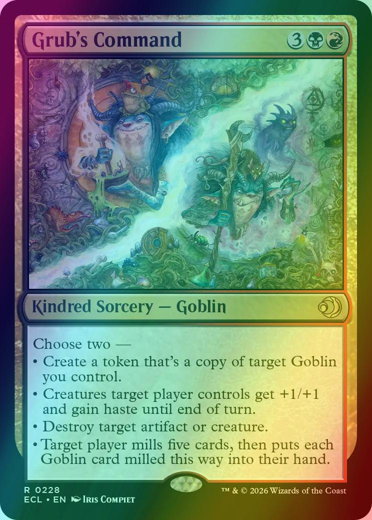 Grub's Command [228] [Lorwyn Eclipsed] [Foil]
