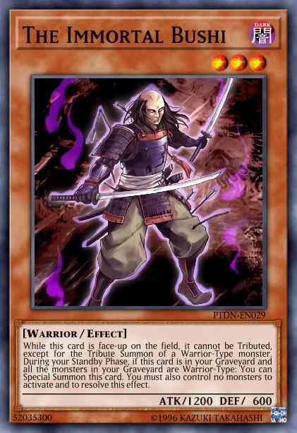 The Immortal Bushi - PTDN-EN029 - Common - 1st Edition