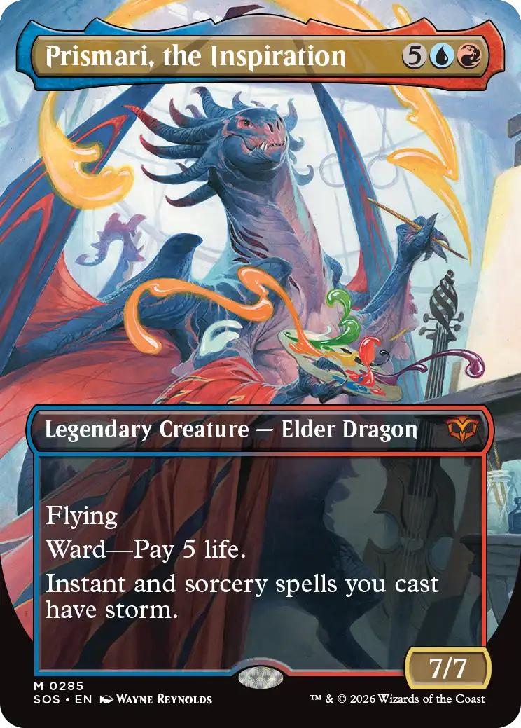 Prismari, the Inspiration [285] [Borderless] [Secrets of Strixhaven] [Non-Foil]