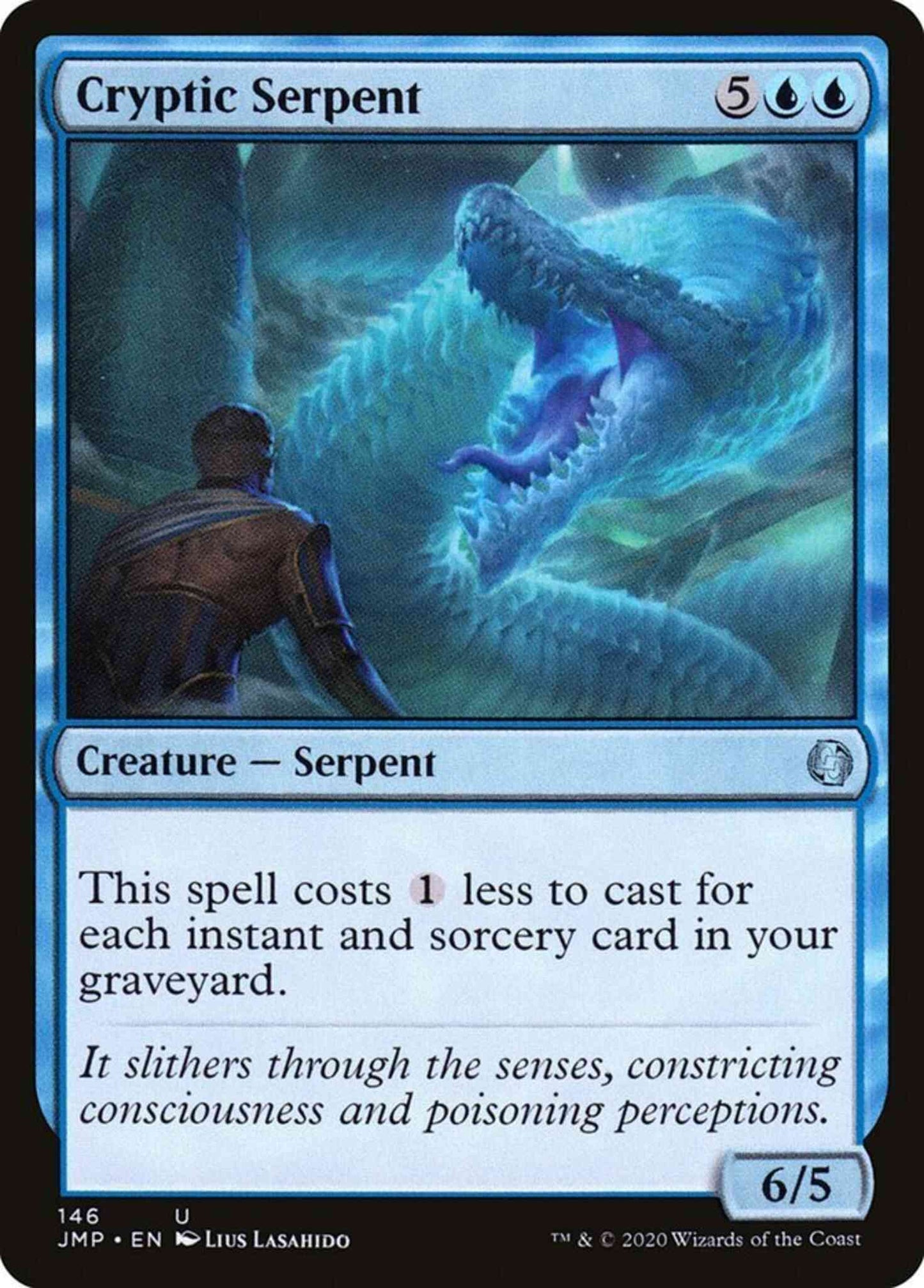 Cryptic Serpent [146] [Jumpstart] [Non-Foil]