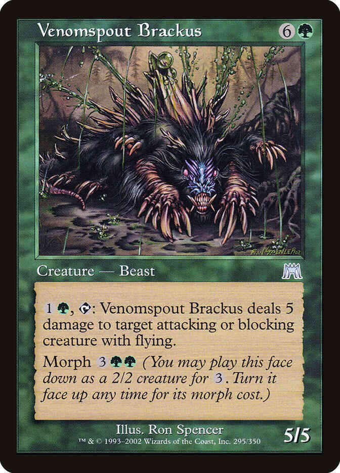 Venomspout Brackus [295] [Onslaught] [Non-Foil]