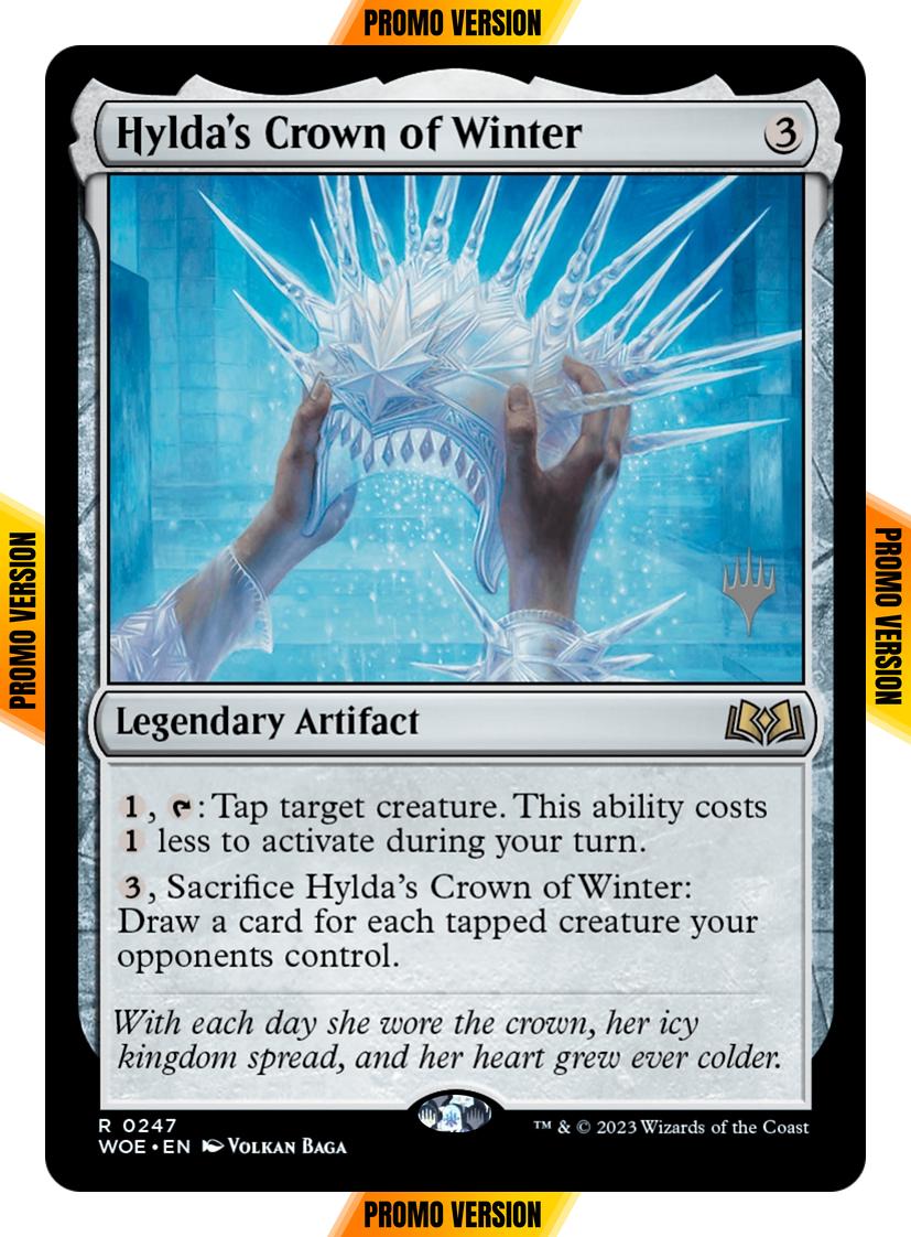 Hylda's Crown of Winter [247p] [Promo Pack] [Wilds of Eldraine: Promos] [Non-Foil]