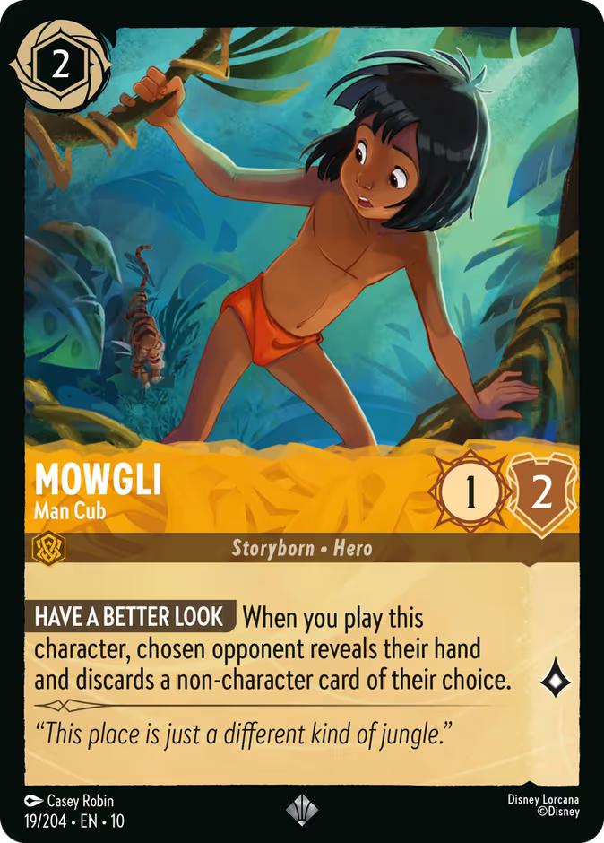 Mowgli - Man Cub - 19/204 [Whispers in the Well] [Non-Foil]