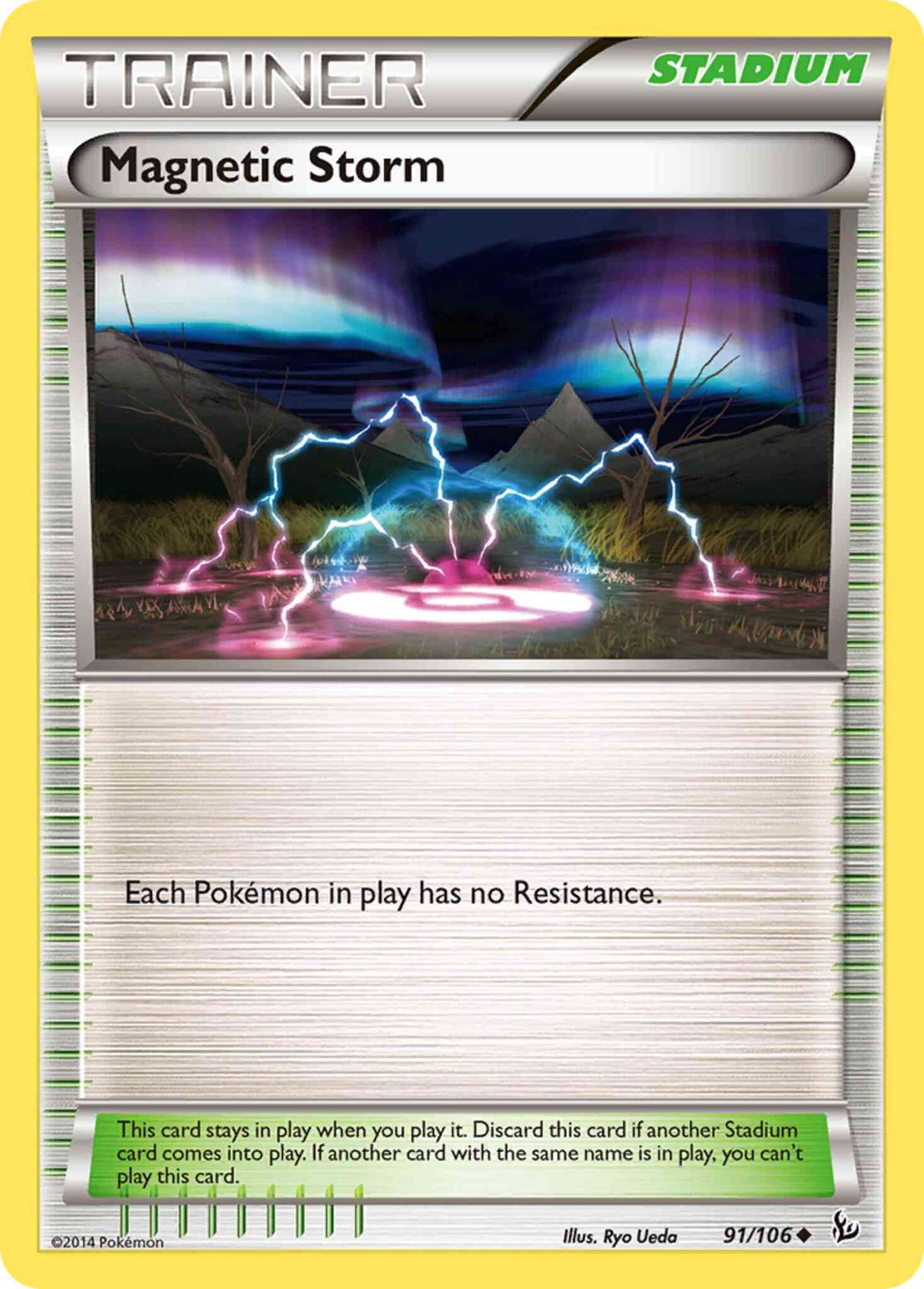 Magnetic Storm - 91/106 - Uncommon [xy2-91] [Non-Holo]