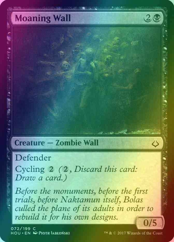 Moaning Wall [72] [Hour of Devastation] [Foil]