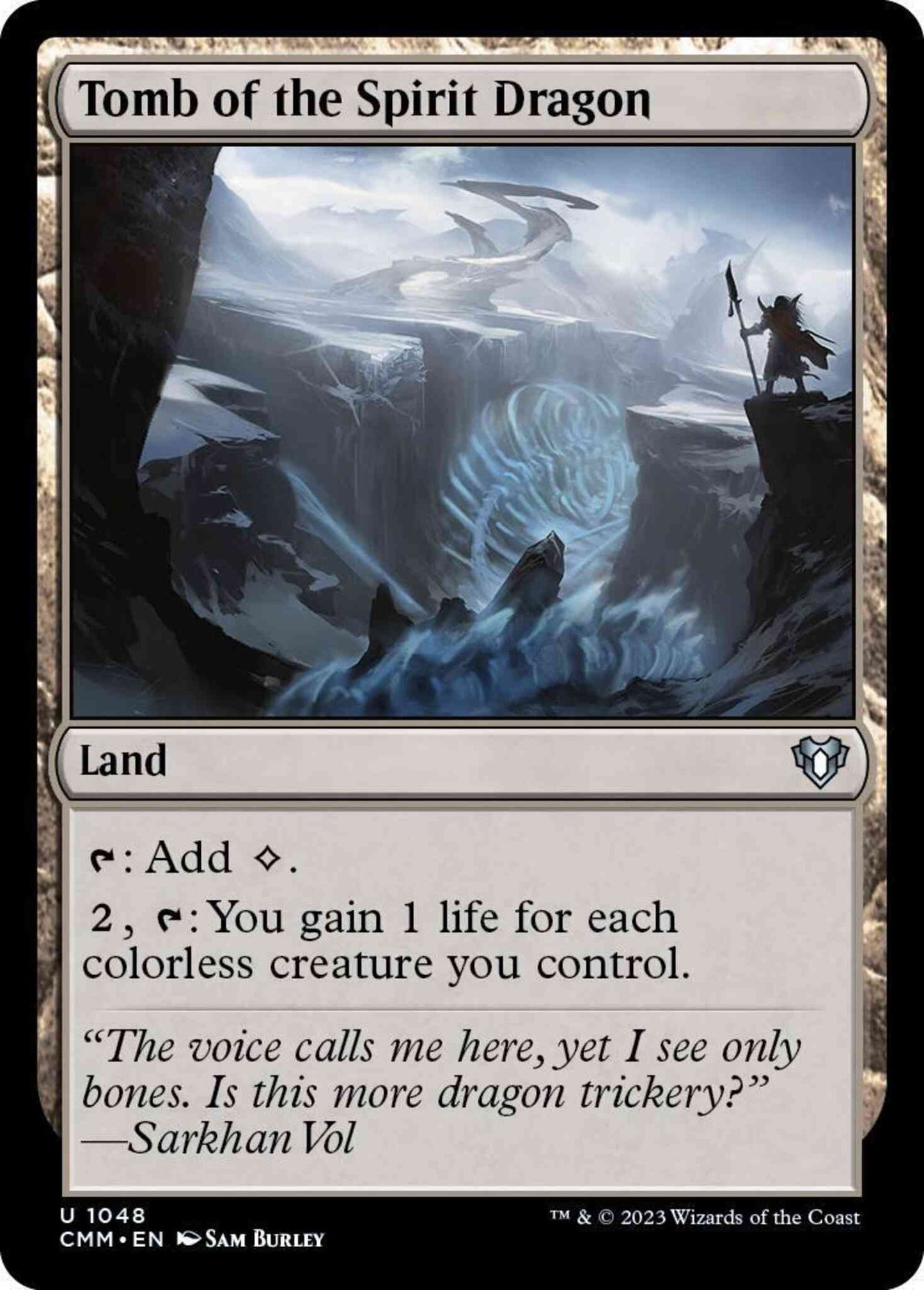 Tomb of the Spirit Dragon [1048] [Commander Masters] [Non-Foil]