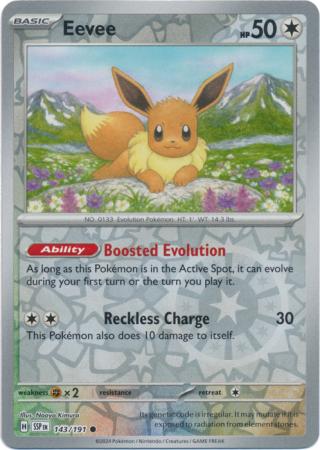 Eevee - 143/191 - Common [sv08-143] [Reverse Holo]