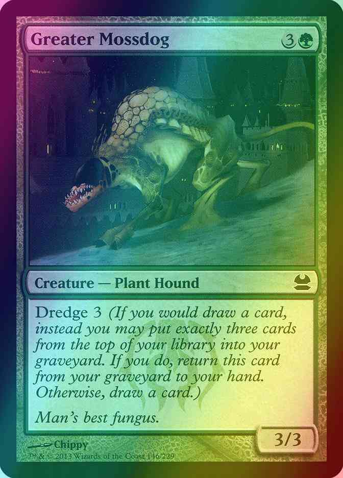 Greater Mossdog [146] [Modern Masters] [Foil]