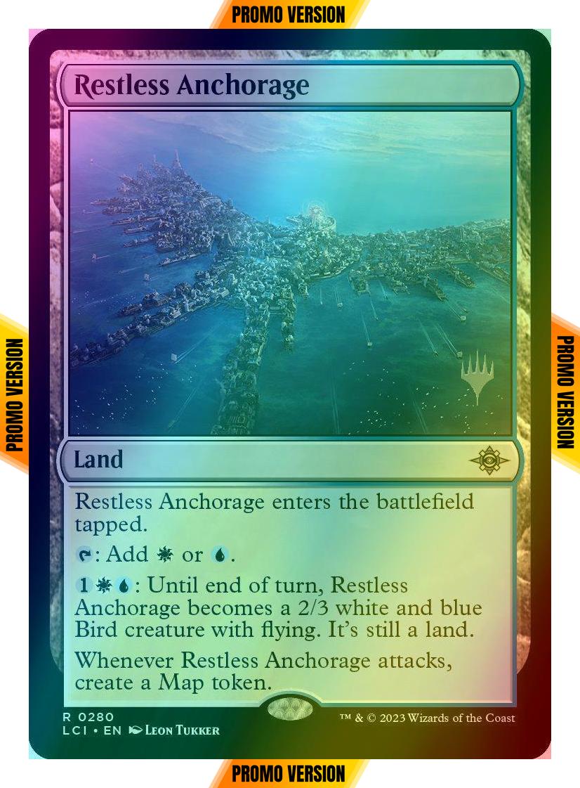 Restless Anchorage [280p] [Promo Pack] [The Lost Caverns of Ixalan: Promos] [Foil]