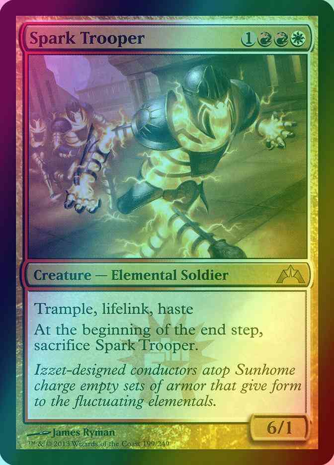 Spark Trooper [199] [Gatecrash] [Foil]