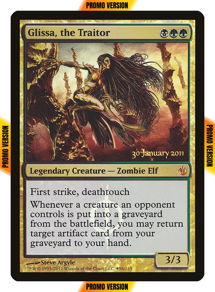 Glissa, the Traitor [96] [Mirrodin Besieged Promos] [Foil]