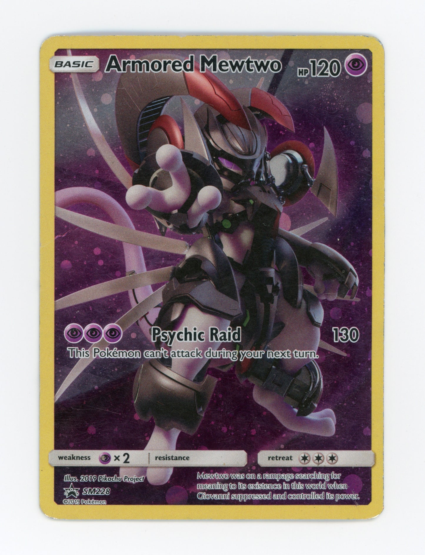 Armored Mewtwo — Damaged|Promo|Holo — ID 18936