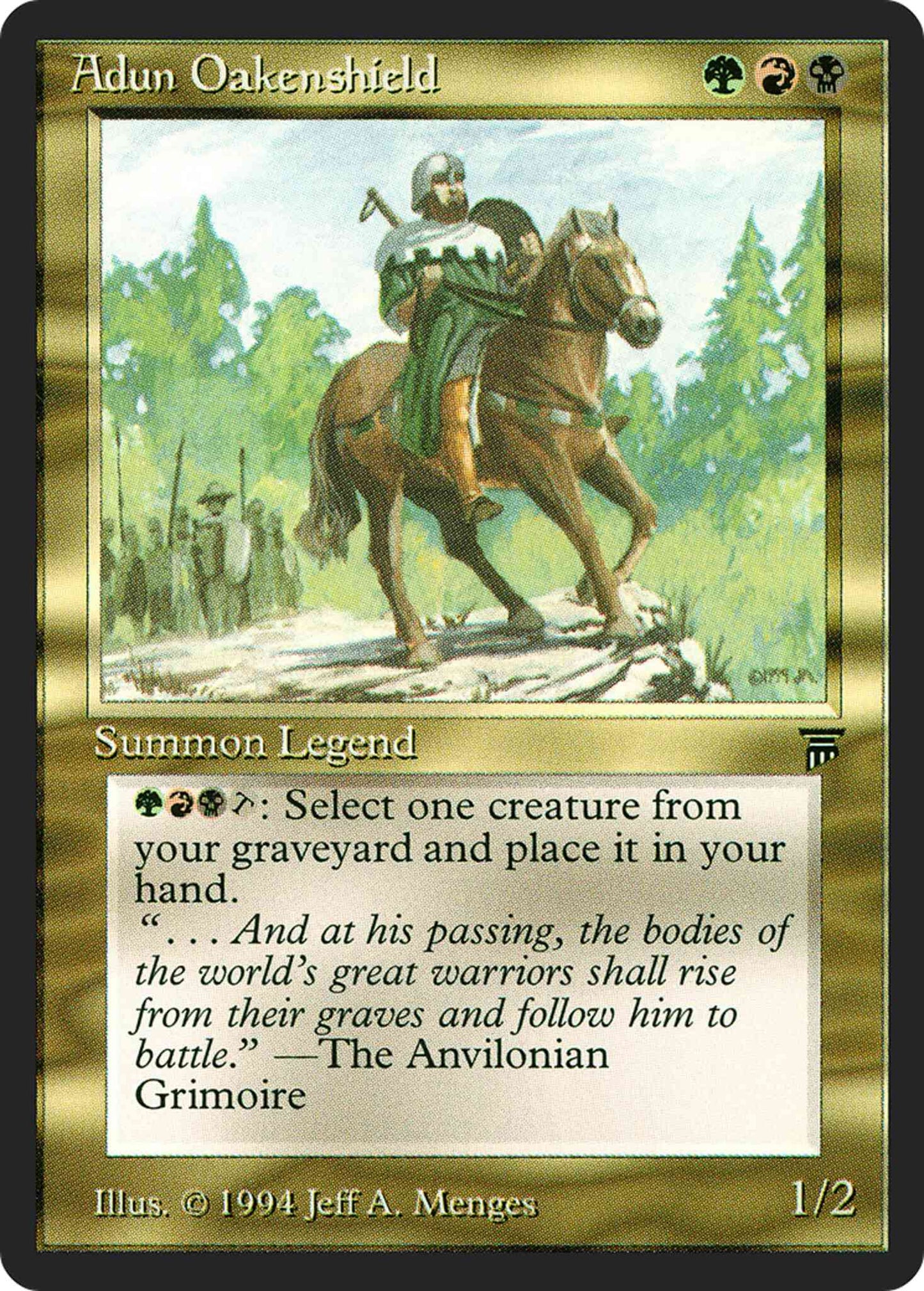 Adun Oakenshield [216] [Legends] [Non-Foil]