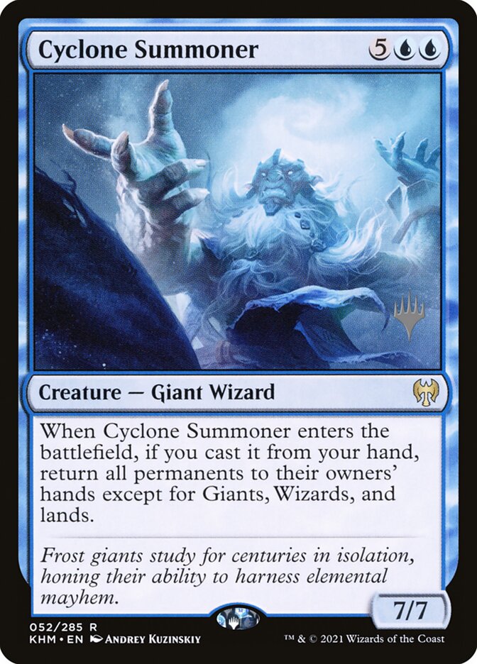 Cyclone Summoner [Promo Pack] [52p] [Kaldheim Promos] [Non-Foil]