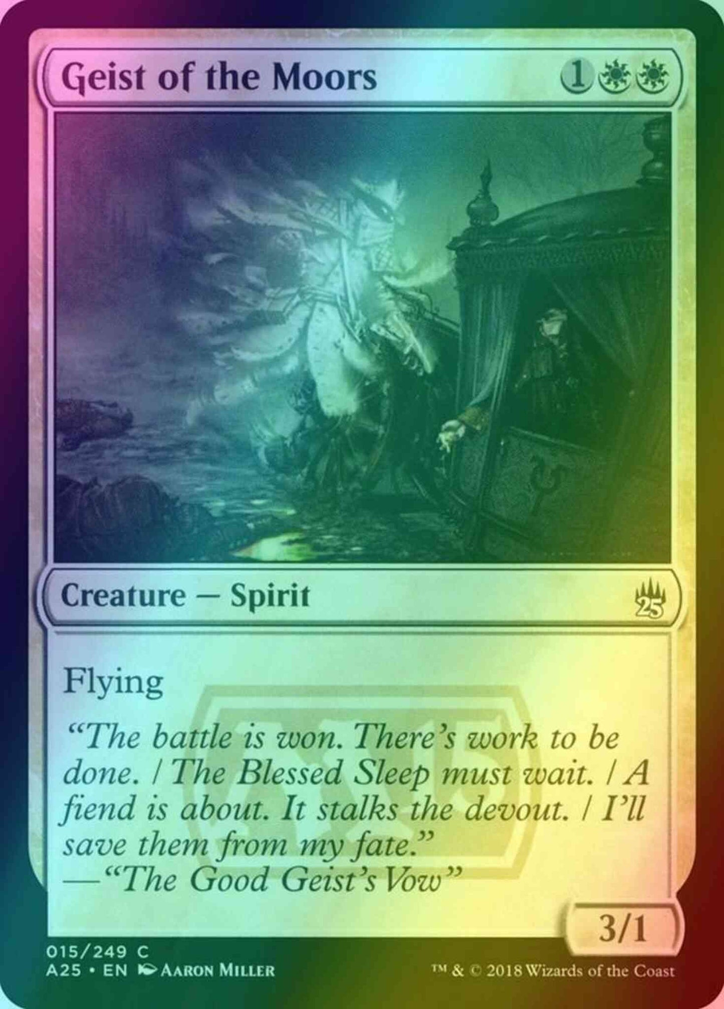 Geist of the Moors [15] [Masters 25] [Foil]