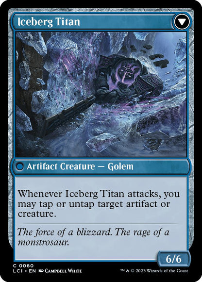 Inverted Iceberg // Iceberg Titan [60] [The Lost Caverns of Ixalan] [Non-Foil]