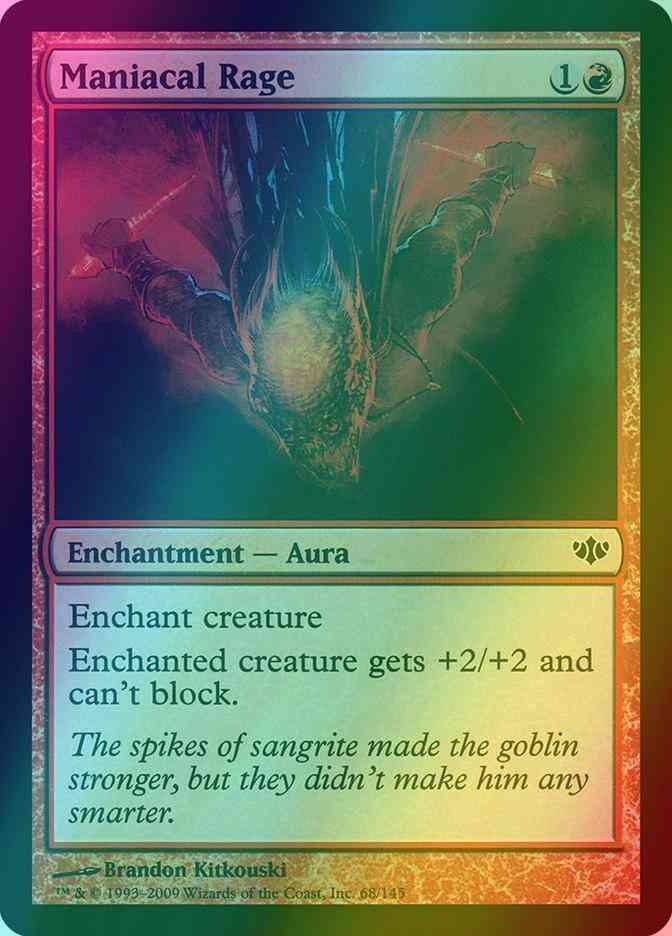 Maniacal Rage [68] [Conflux] [Foil]