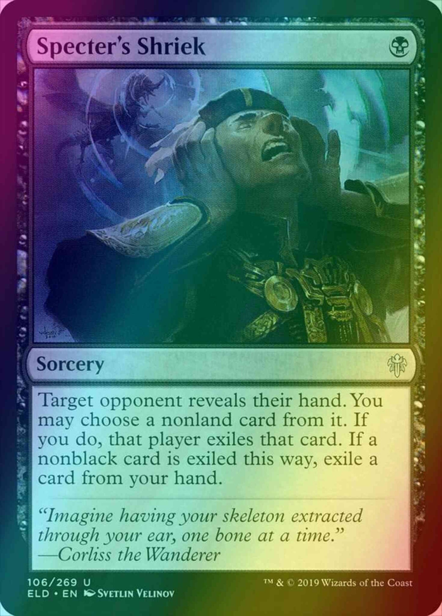 Specter's Shriek [106] [Throne of Eldraine] [Foil]