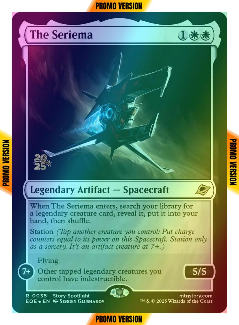 The Seriema [35s] [Prerelease] [Edge of Eternities: Promos] [Foil]