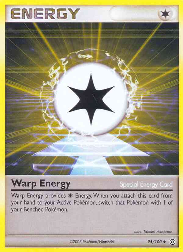 Warp Energy - 95/100 - Uncommon [dp7-95] [Reverse Holo]